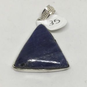 Handmade Jewelry - Lapis Lazuli Silver Pendant Handmade Jewelry - Lapis Lazuli Silver Pendant